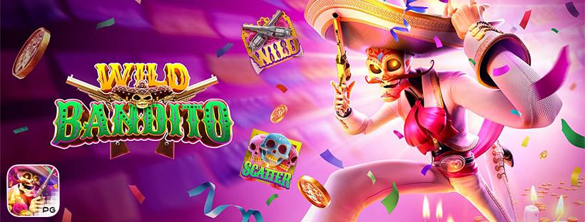  Wild Bandito: เกมสล็อตธีมโจรสลัดสุดมันส์ สัญลักษณ์ Wild ขยายเต็มรีล พร้อมแจกสมบัติโบนัส